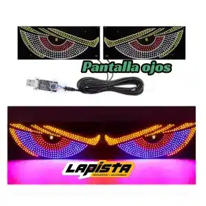 Pantalla ojos de diablo