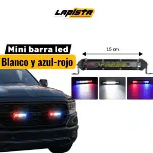 barra led mini policial repuestos la pista 2