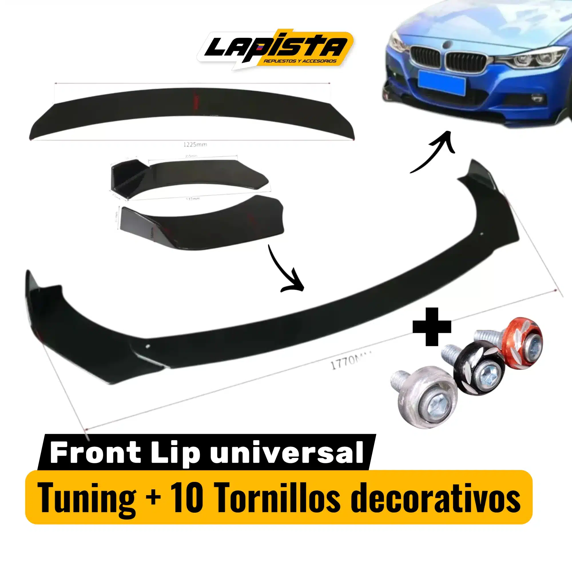 fron lip universal repuestos la pista